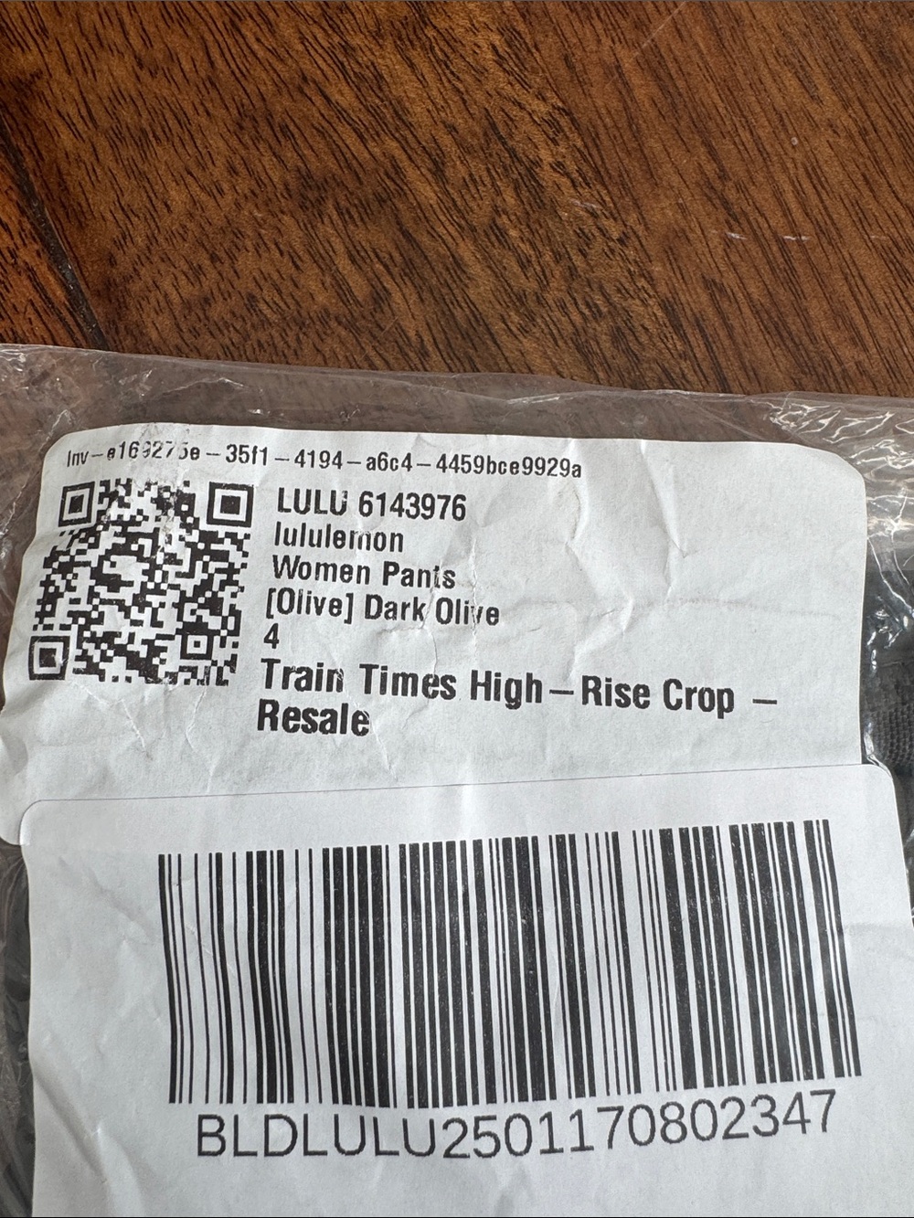 lululemon Dark Olive Train Times High-Rise Crop Pants